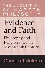Couverture de l’ouvrage Evidence and Faith