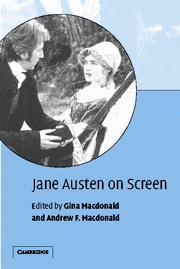 Couverture de l’ouvrage Jane Austen on Screen
