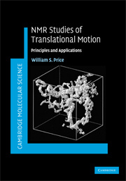 Couverture de l’ouvrage NMR Studies of Translational Motion