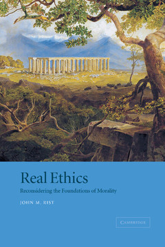 Couverture de l’ouvrage Real Ethics