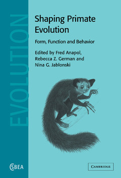 Couverture de l’ouvrage Shaping Primate Evolution