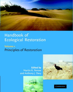 Couverture de l’ouvrage Handbook of ecological restoration (2 volume set)