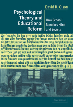 Cover of the book Psychological Theory and Educational Reform