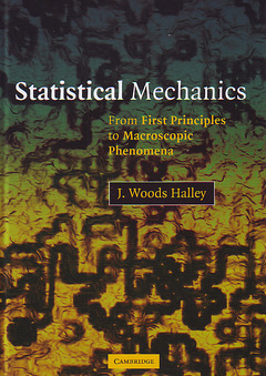 Couverture de l’ouvrage Statistical Mechanics