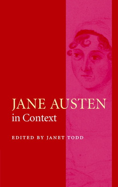 Couverture de l’ouvrage Jane Austen in Context
