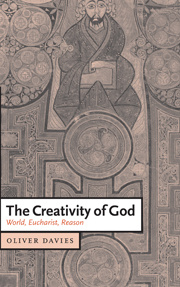 Couverture de l’ouvrage The Creativity of God