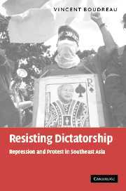 Couverture de l’ouvrage Resisting Dictatorship