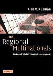 Couverture de l’ouvrage The Regional Multinationals