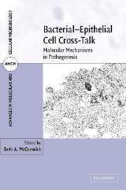 Couverture de l’ouvrage Bacterial-Epithelial Cell Cross-Talk