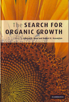 Couverture de l’ouvrage The Search for Organic Growth
