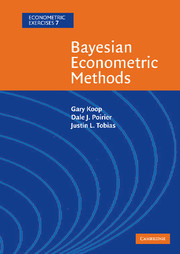 Couverture de l’ouvrage Bayesian Econometric Methods 