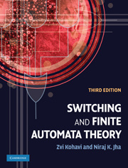 Couverture de l’ouvrage Switching and Finite Automata Theory