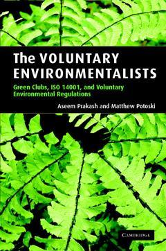 Cover of the book The Voluntary Environmentalists