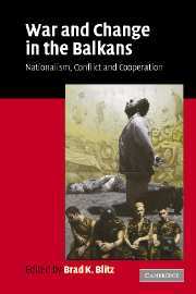 Couverture de l’ouvrage War and Change in the Balkans