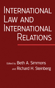 Cover of the book International Law and International Relations
