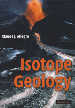 Couverture de l’ouvrage Isotope geology