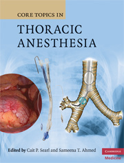 Couverture de l’ouvrage Core Topics in Thoracic Anesthesia