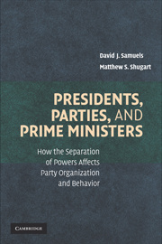 Cover of the book Presidents, Parties, and Prime Ministers