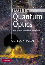 Couverture de l’ouvrage Essential Quantum Optics