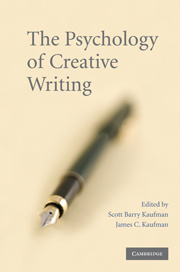 Cover of the book The Psychology of Creative Writing