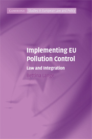 Couverture de l’ouvrage Implementing EU Pollution Control