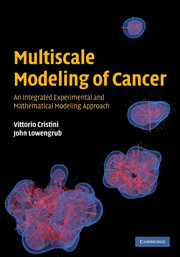 Couverture de l’ouvrage Multiscale Modeling of Cancer