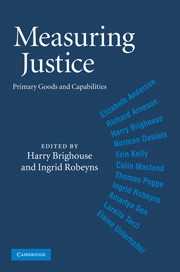 Cover of the book Measuring Justice