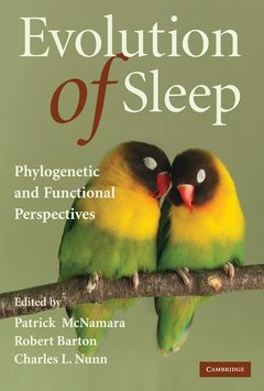 Couverture de l’ouvrage Evolution of Sleep