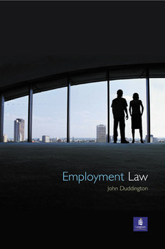 Couverture de l’ouvrage Employment law
