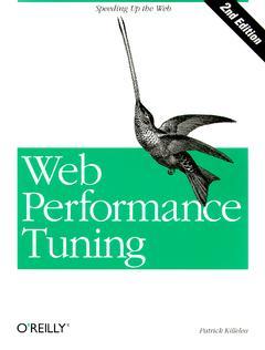 Couverture de l’ouvrage Web Performance Tuning 2e