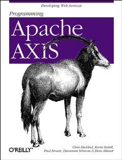 Couverture de l’ouvrage Programming apache axis
