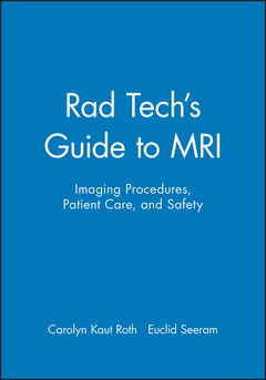 Couverture de l’ouvrage Rad Tech's Guide to MRI