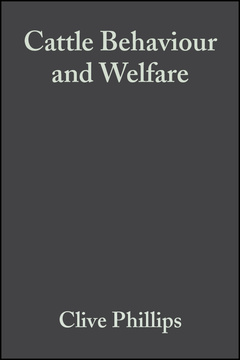 Couverture de l’ouvrage Cattle Behaviour and Welfare