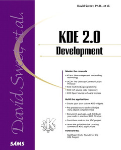 Couverture de l’ouvrage KDE 2.0 development