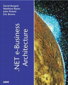 Cover of the book .NET e-business architecture