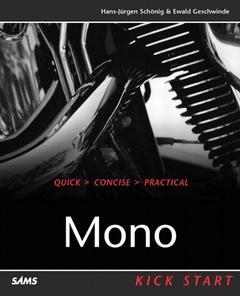 Couverture de l’ouvrage Mono (kick start)