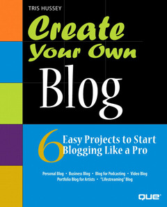 Couverture de l’ouvrage Create your own blog