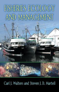 Couverture de l’ouvrage Fisheries ecology and management (Hardback)