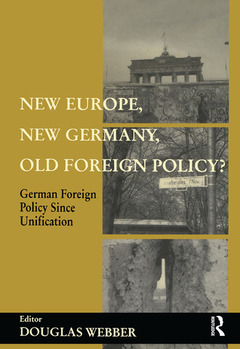 Couverture de l’ouvrage New Europe, New Germany, Old Foreign Policy?
