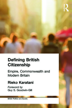 Couverture de l’ouvrage Defining British Citizenship