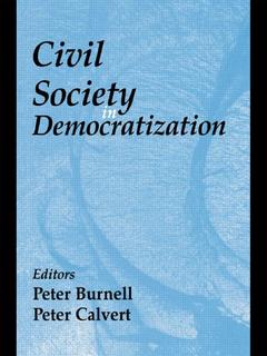 Couverture de l’ouvrage Civil Society in Democratization