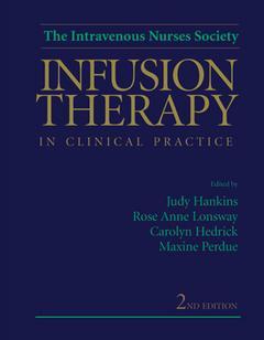Couverture de l’ouvrage Infusion therapy clinical practice 2° ed