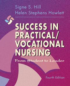 Couverture de l’ouvrage Suc pract/voc nsg - student to leader 4° ed