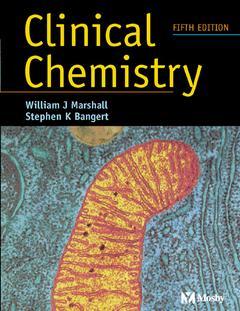 Couverture de l’ouvrage Clinical chemistry, 5° Ed.