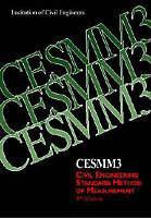 Couverture de l’ouvrage CESMM3, Institution of civil engineers