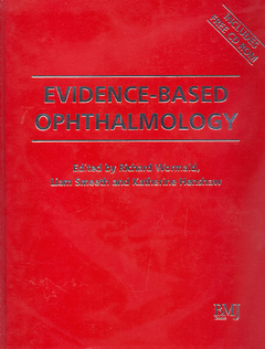 Couverture de l’ouvrage Evidence-based ophthalmology