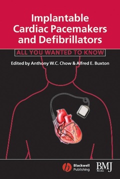 Couverture de l’ouvrage Implantable Cardiac Pacemakers and Defibrillators