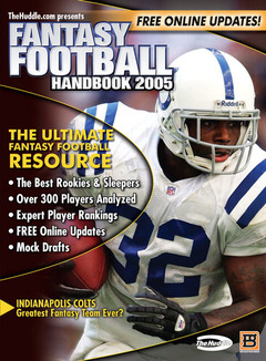 Couverture de l’ouvrage Fantasy football handbook 2005