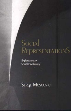Couverture de l’ouvrage Social Representations