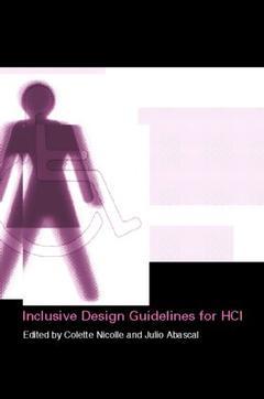 Couverture de l’ouvrage Inclusive Design Guidelines for HCI